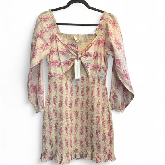 NWT LoveShackFancy Kyndra Mini Dress French Lilac Size Medium - Picture 9 of 10